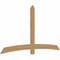 Ekena Millwork Bellingham Timber Gable Bracket, Western Red Cedar, 96"W x 52"H x 1 1/2"D x 5 1/2"F, 13/12 Pitch GBW096X52X0206BEL00SWR - alternate 4